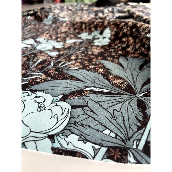 Clover Canyon Sz S Bohemian Rhapsody Dress Black Fit & Flare Stretch Party Boho - Picture 6 of 15